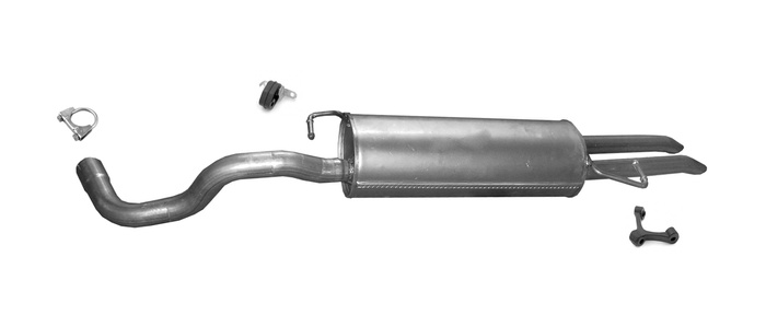 Endschalldämpfer für SEAT TOLEDO SKODA OCTAVIA VW BORA GOLF 1.9 TDI 1996-2010