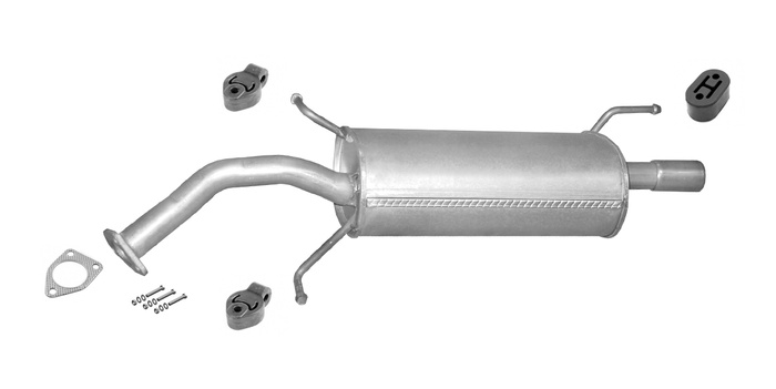 Endschalldämpfer für MITSUBISHI LANCER 1.3 82PS 1.6 98PS Limousine 03-11 Auspuff