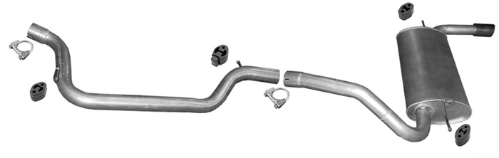 Auspuff für FORD FOCUS III 1.5 1.6 EcoBoost 150, 182 PS Kombi Auspuffanlage