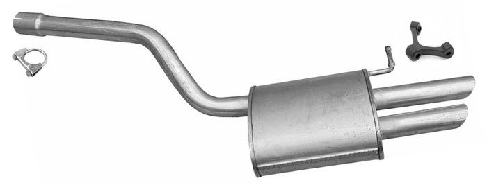 Endschalldämpfer für SKODA OCTAVIA II 1.8 TSi 2.0 FSi 160, 150PS Auspuff