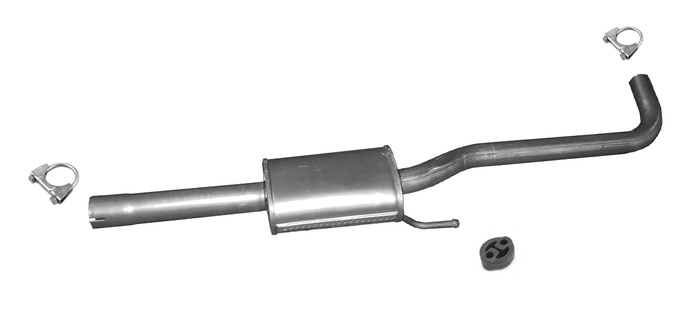 Mittelschalldämpfer für HYUNDAI i30 II 1.4 99PS Auspuff Mitteltopf