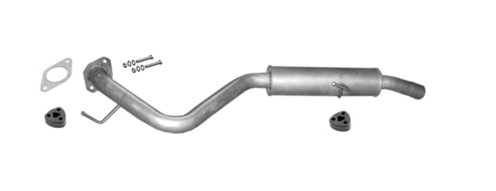 Endschalldämpfer für OPEL FRONTERA B 3.2 V6 205PS Ab 1998 Auspuff