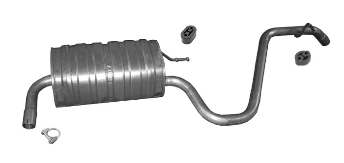 Endschalldämpfer für HYUNDAI i30 II 1.6 GDI Kombi Auspuff Endtopf