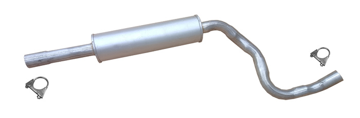 Mittelschalldämpfer für AUDI A2 1.4 42 Liter Tank 05.2002-08.2005 Auspuff