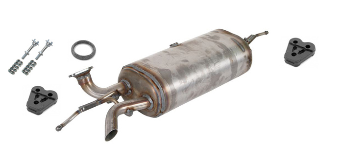 Katalysator für Smart Fortwo 451 1.0 Turbo ab 2007 Cabrio Coupe EURO 4