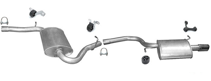 Auspuff AUDI A4 (B6) 2.0 FSI 150PS Stufenheck / Kombi Avant Auspuffanlage