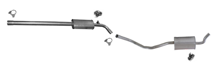 Auspuff für Renault MEGANE CC MEGANE III GRAND SCÉNIC III 1.2 1.6 TCe 1.6 16V