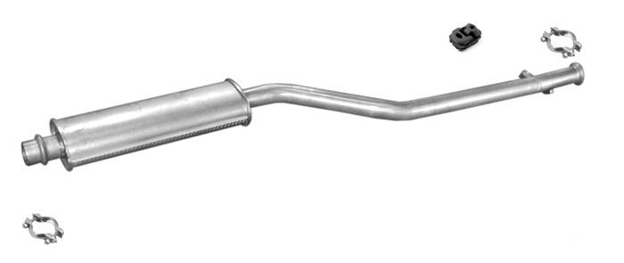 Mittelschalldämpfer CITROEN XSARA PICASSO 2.0 HDI TD 90PS 1999-2002 Auspuff