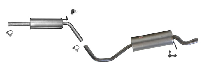 Auspuff für AUDI A1 VW POLO V 1.0 TFSi TSi 2014-2018 Auspuffanlage