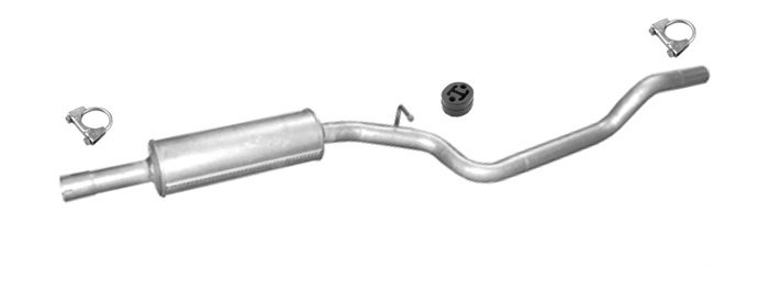 Mittelschalldämpfer VW PASSAT B6 & CC 1.9 2.0 TDI Stufenheck Kombi Coupe