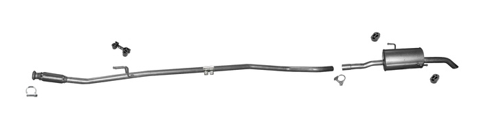 Auspuff für PEUGEOT 206+ 1.4 HDI Eco 70 07.2010-06.2013 Auspuffanlage