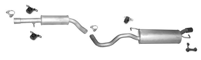 Auspuff AUDI TT 1.8 T Coupe Cabrio Roadster Auspuffanlage