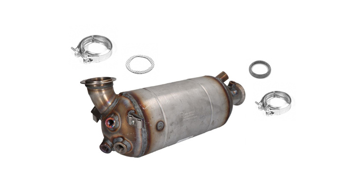 DPF für VW TRANSPORTER / MULTIVAN T5 2.5 TDi Ab 06.2005 130 und 174 PS Auspuff