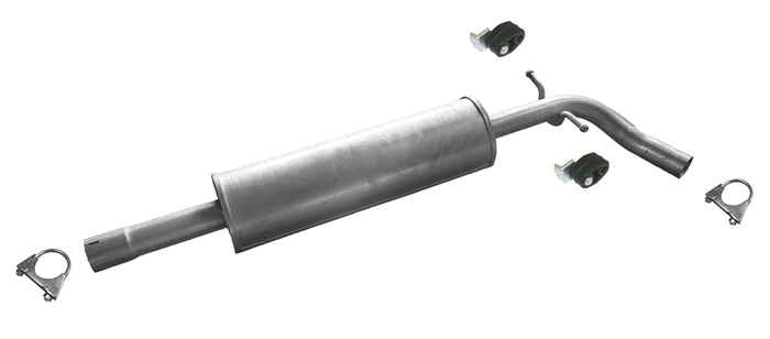 Mittelschalldämpfer für SEAT TOLEDO IV 1.0 TSi / SKODA RAPID 1.0 TSi Auspuff