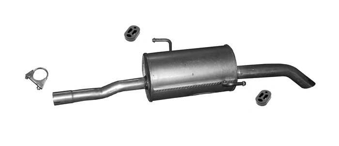 Endschalldämpfer für PEUGEOT 206+ 1.4 HDi Eco 70 ab 07.2010 Auspuff
