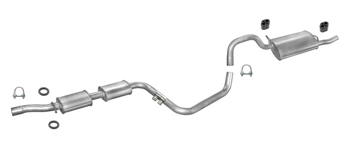 Auspuff VOLVO 440 460 2.0 Schrägheck Stufenheck Auspuffanlage