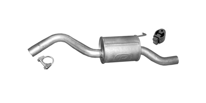 Endschalldämpfer für FORD TOURNEO TRANSIT CONNECT 1.8 116PS Auspuff