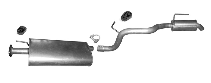 Auspuff für JEEP CHEROKEE IV (KK) 2.8 CRD CRDi 4x4 2008-2013 Auspuffanlage