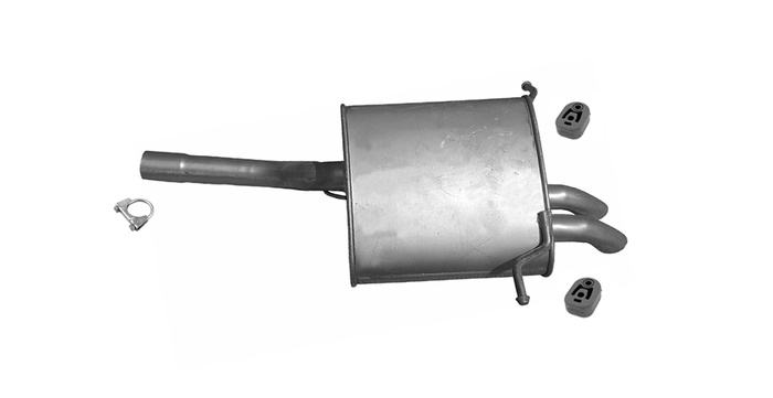 Endschalldämpfer für MERCEDES C-KLASSE CL203 C180 C200 2000-2008 Auspuff