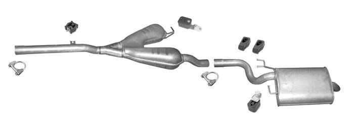 Auspuff BMW 5 (E39) 520 523 Stufenheck 1995-1998 Auspuffanlage