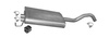 Mittelschalldämpfer für MERCEDES ML 350 W163 3.7 235 / 245PS 2002-2005 Auspuff
