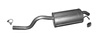 Endschalldämpfer für RENAULT TWINGO II 1.2 2007-2014 Auspuff