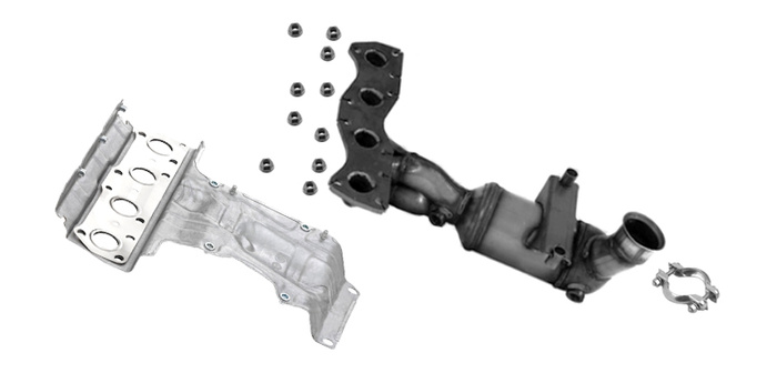 Katalysator für C3 C4 PICASSO DS3 DS4 / MINI ONE / 207 208 308 3008 5008 1.6 VTi