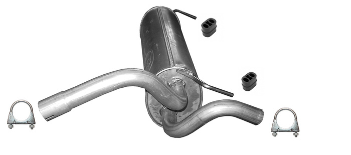 Endschalldämpfer für OPEL ASTRA J 2.0 CDTi Kombi Schrägheck GTC Auspuff Endtopf