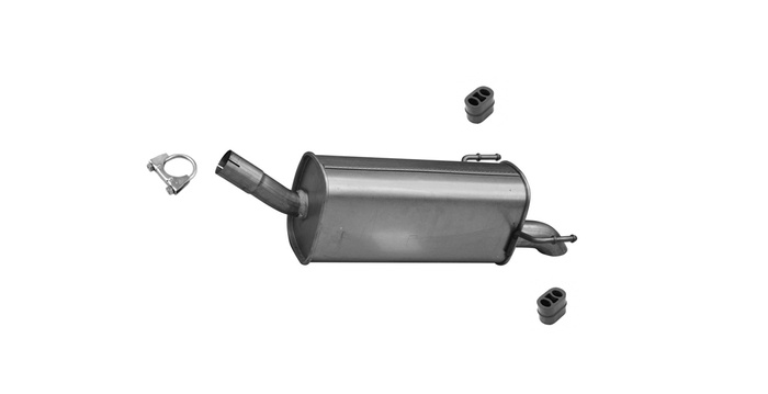 Endschalldämpfer für OPEL ZAFIRA B (A05) 1.7 CDTi MVP Kasten Auspuff