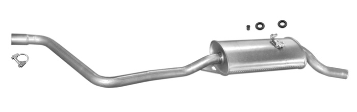 Endschalldämpfer für VW POLO II 1.3 / 1.3 CAT / G40 75 78 113 PS  Auspuff