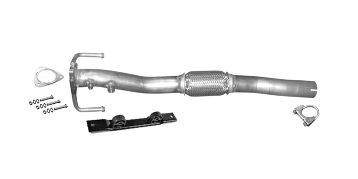 Hosenrohr für OPEL CORSA D 1.3 CDTi Auspuff Flexrohr