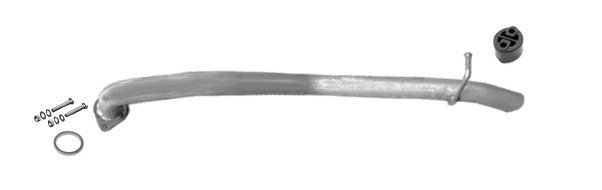 Endrohr für TOYOTA HILUX VII 3.0 D 171PS Auspuff Hinten