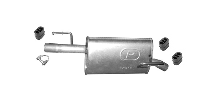 Endschalldämpfer für OPEL MERIVA A 1.3 CDTi 1.7 DTi Auspuff