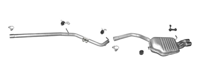 Auspuff für SEAT EXEO 2.0 TDI Auspuffanlage