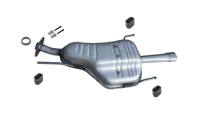Endschalldämpfer OPEL ASTRA G 1.8 2.2 16V Coupe Cabrio 2000-2005 Auspuff