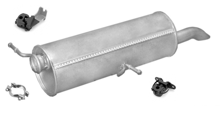 Endschalldämpfer PEUGEOT 307 1.4 HDI Schrägheck 2002-2005 Auspuff