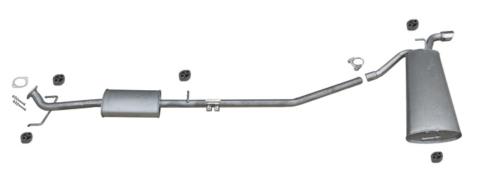 Auspuff für CHEVROLET TRAX 1.4 Turbo Auspuffanlage
