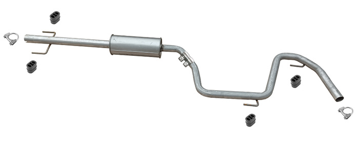 Mittelschalldämpfer für ALFA ROMEO 159 1.8 MPi 1.9 JTS Auspuff Mitteltopf