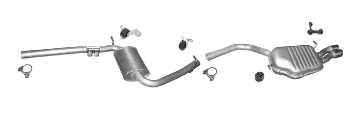 Auspuff für SEAT EXEO 1.8 TSi Auspuffanlage