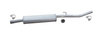 Mittelschalldämpfer für CITROEN C8 / PEUGEOT 807 2.0i 136PS Ab 06.2002 Auspuff