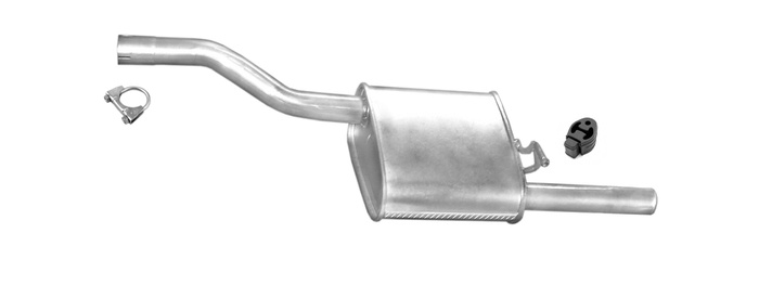 Endschalldämpfer  für FORD FOKUS I 1.6 16V  Flexifuel Auspuff