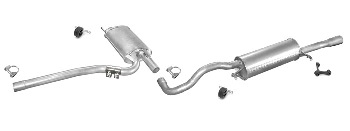 Auspuff AUDI A4 (B5) 1.8 125PS Stufenheck / Kombi Avant Auspuffanlage