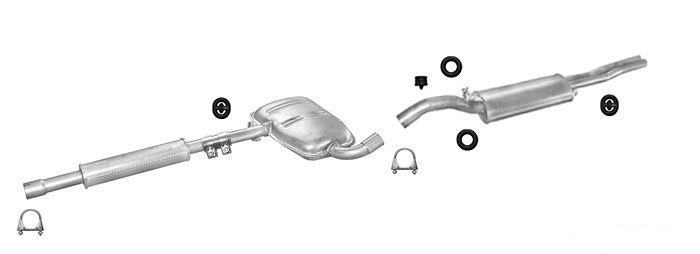 Auspuff SEAT TOLEDO I 1.8 2.0 2.0i GT Auspuffanlage