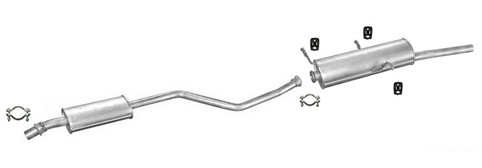 Auspuff CITROEN XSARA 1.4 1.6 1.8 Kombi 1997-1999 Auspuffanlage