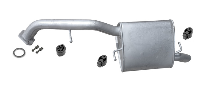 Endschalldämpfer für MAZDA 5 (CR19) 2.0 CD Turbo Diesel 02.2005-05.2010 Auspuff