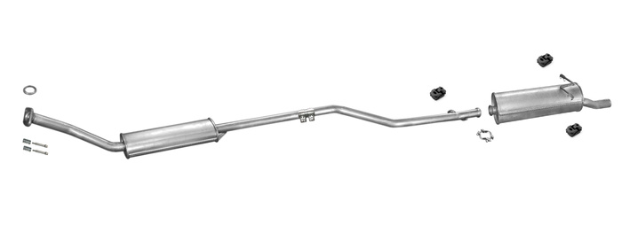 Auspuff CITROEN XSARA PICASSO 1.6 95/100PS 2000-2005 Auspuffanlage