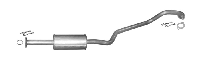 Mittelschalldämpfer für NISSAN ALMERA MK II 1.5 1.8 Auspuff