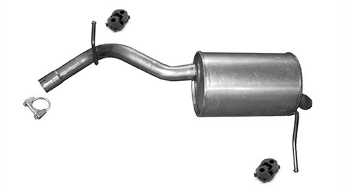 Endschalldämpfer für CITROEN C5 / PEUGEOT 508 1.6 HDi Ab 2010 Auspuff