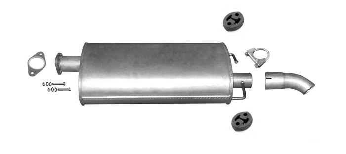 Auspuff FORD TRANSIT 2.2 TDCI Pritsche ohne DPF Single Cab 06- Auspuffanlage