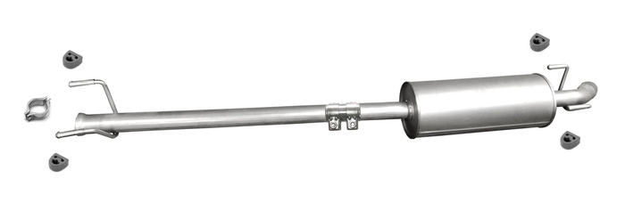 Endschalldämpfer für VOLKSWAGEN CRAFTER 30-35 30-50 2.0 TDI ab 2011 Auspuff